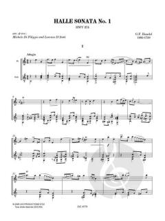Sonatas for Flute and Guitar 1 von Georg Friedrich Händel 