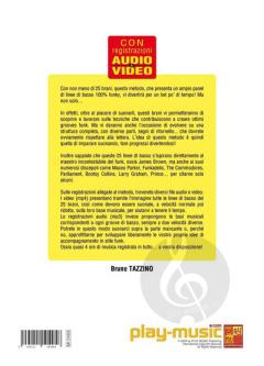 Songbook Basso Funky von Bruno Tazzino 