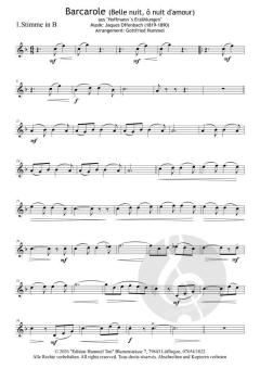 Streetlife live! Barcarole (Belle nuit, ô nuit d'amour) aus "Hoffmann´s Erzählungen" von Jacques Offenbach 