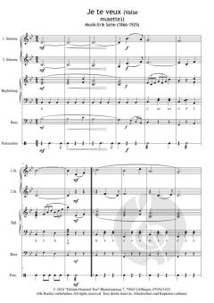 Streetlife live!  Je te veux (Valse Musette)<br> von Erik Satie 