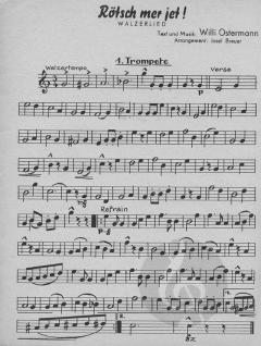 Roetsch mer jet, Angenies (Willi Ostermann) 