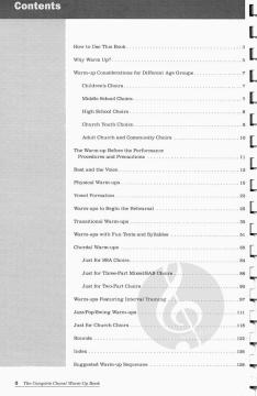 The Complete Choral Warm-Up Book (Jay Althouse) 