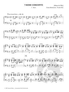 T-Bone Concerto von Johan de Meij 