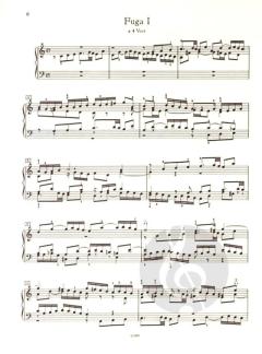 Das Wohltemperierte Klavier Teil 1 BWV 846-869 von Johann Sebastian Bach im Alle Noten Shop kaufen - EP4691A (Sale)