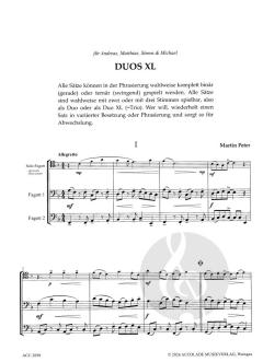Duos XL von Peter Martin 
