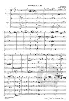 3 Quintette von Friedrich Witt 