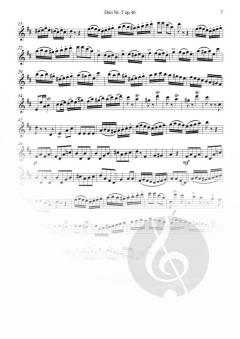 Duo Nr. 2 op. 46 von Georg Abraham Schneider 