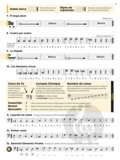 Essential Elements 1 - Barítono Clave de Fa von Tim Lautzenheiser 