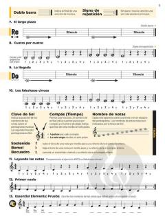 Essential Elements 1 - Barítono Clave de Sol von Tim Lautzenheiser 