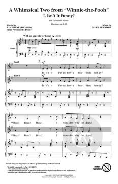 A Whimsical Two from "Winnie-the-Pooh" von Mark Burrows 