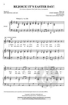 Rejoice! It's Easter Day! von Cindy Berry (Download) 