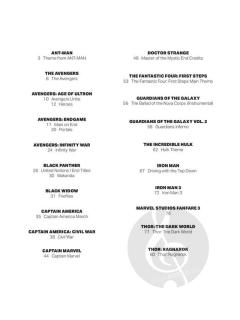 Marvel Piano Solo Collection 