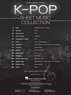 K-Pop Sheet Music Collection 
