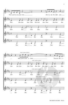 No One Is Alone von Stephen Sondheim (Download) 