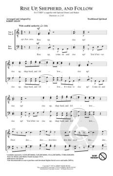 Rise Up, Shepherd, and Follow 