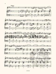 Sonata op. 1, No. 3 von Georg Friedrich Händel 