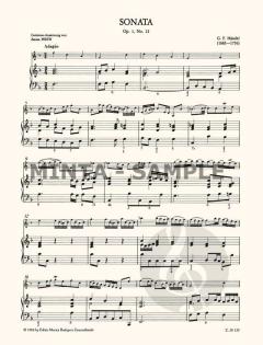 Sonata op. 1, No. 12 von Georg Friedrich Händel 