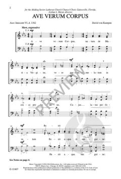 Ave Verum Corpus von David von Kampen 