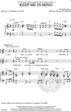 Keep Me in Mind von W. Clifford Petty 