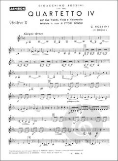Quartetto N. 4 von Gioacchino Rossini 
