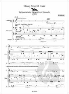 Trio von Georg Friedrich Haas 