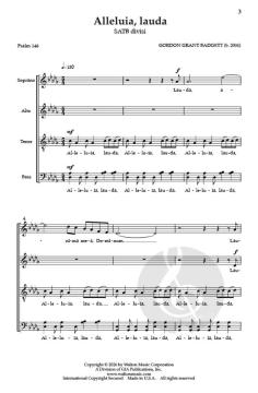 Alleluia, lauda von Gordon Badgett 