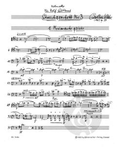 Streichquartett Nr. 3 op. 87 von Giselher Klebe (Download) 