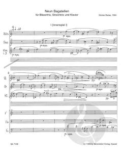 9 Bagatellen von Günter Bialas (Download) 