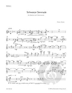 Schwarze Serenade von Günter Bialas (Download) 