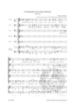 Sammlet zuvor das Unkraut SWV 376 von Heinrich Schütz (Download) 