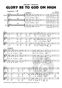 Glory Be to God On High - SAA von Stephan Zebe (Download) 