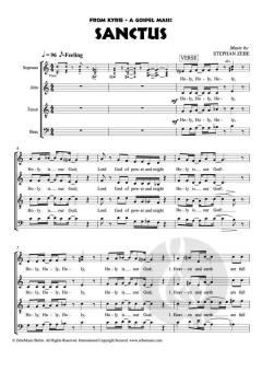 Sanctus von Stephan Zebe (Download) 