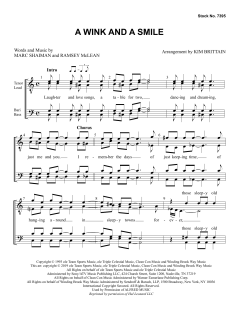 A Wink and a Smile von Marc Shaiman (Download) 