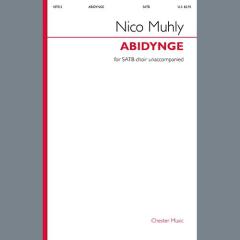 Abidynge von Nico Muhly (Download) 