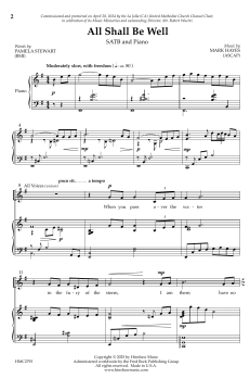 All Shall Be Well von Mark Hayes (Download) 