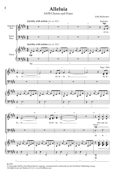 Alleluia von John Bickerton (Download) 