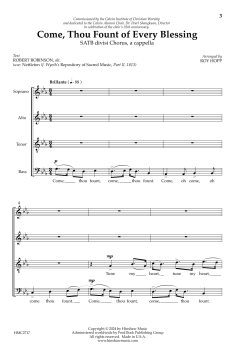 Come, Thou Fount Of Every Blessing (Download) 