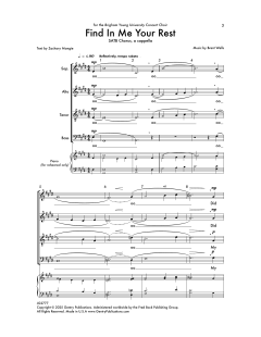 Find Me In Your Rest von Brent Wells (Download) 