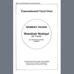 Hanukkah Madrigal (Mi Y'Mallel) von Herbert Fromm (Download) 