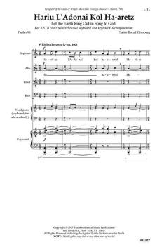 Hariu L'Adonai von Elaine Broad Ginsberg (Download) 