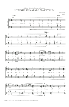 Hymnus In Natale Martyrum von Nico Muhly (Download) 