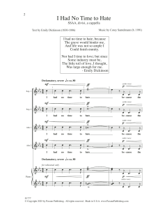 I Had No Time To Hate von Corey Santelmann (Download) 