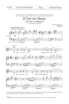 If Not for Music - Yo Sin La Música von Ron Kean (Download) 