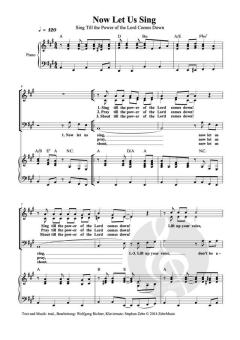 Now Let Us Sing von Wolfgang Richter (Download) 
