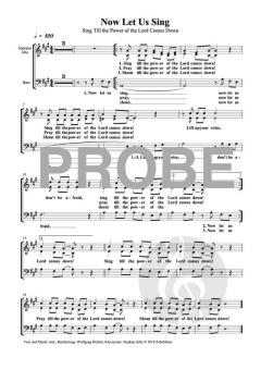 Now Let Us Sing von Wolfgang Richter (Download) 