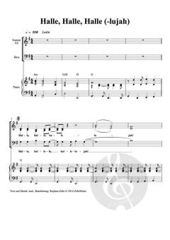 Halleluja - Swing-Quodlibet von Johannes Matthias Michel (Download) 