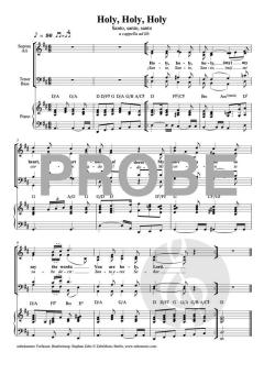 Holy, Holy, Holy - Santo, Santo, Santo von Stephan Zebe (Download) 