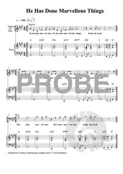 He Has Done Marvellous Things von Stephan Zebe (Download) 