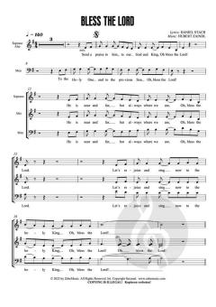 Bless the Lord von Hubert Zaindl (Download) 