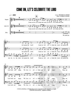 Come On Let’s Celebrate the Lord von Hubert Zaindl (Download) 